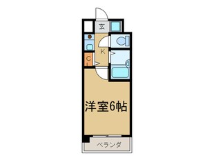 大濠ウェストヴィレッジの物件間取画像